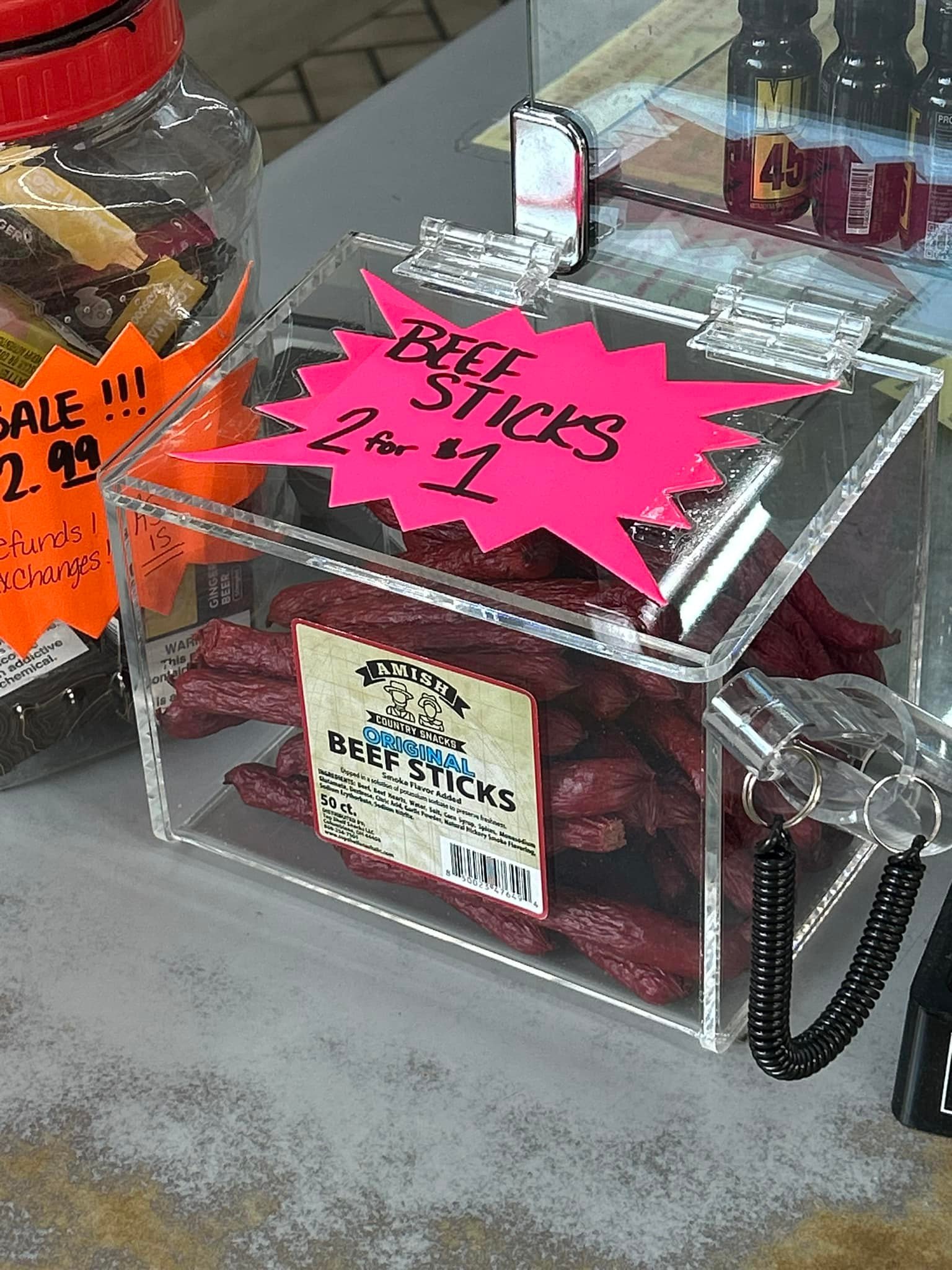 Fabricated retail display container by Team Plastics